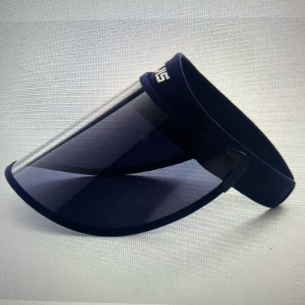 Visor by SOVIS, adjustable with 99% UVA protection, soft band. No sunglasses!